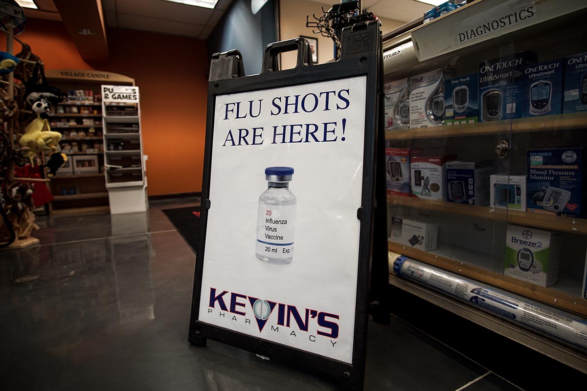 flu shots at kevins pharmacy